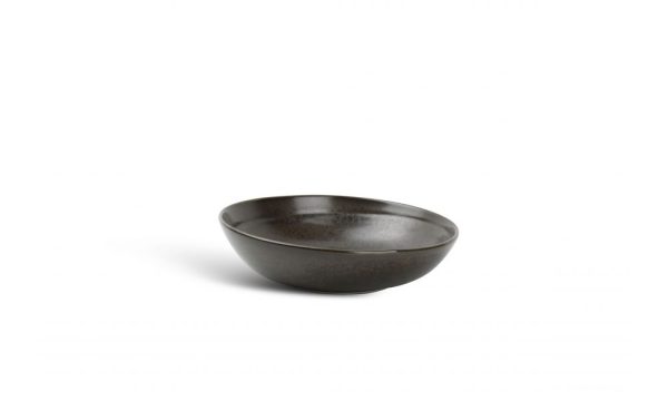 Ceres Black deep plate 22x6cm