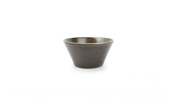 Lines black bowl Ø13 ↨6.5cm