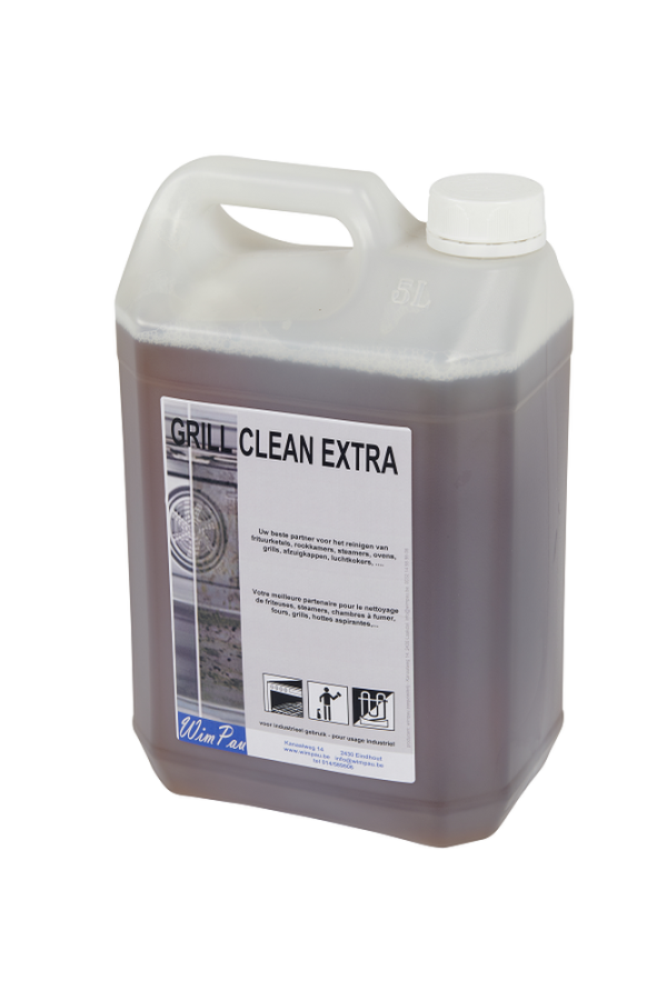 Oven and grill cleaner extra 5 L - Grill clean extra brown