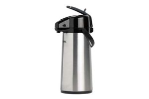 Pompe thermos 2,2l en acier inoxydable mat avec levier