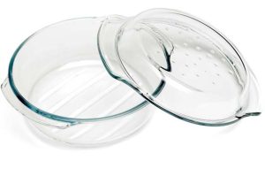 Ovenschaal glas Ø22 ↨10,5cm 2.4l