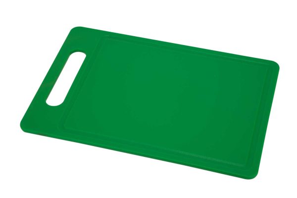 Cutting board 38x26 ↨0.75cm Green w/trench