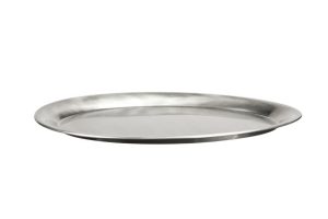 Plateau ovale 29cm inox