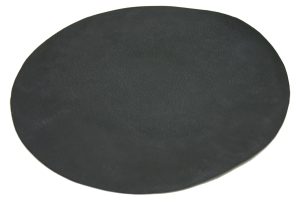 Dienblad Ø35.5cm zwaar inox "Antislipmat"