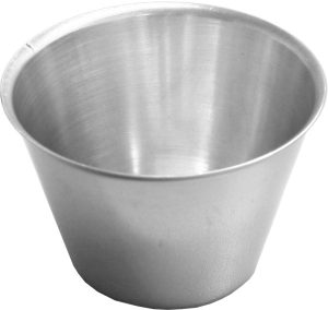 Ramekin Ø70 ↨60 mm bottom 41 mm stainless steel 18/8