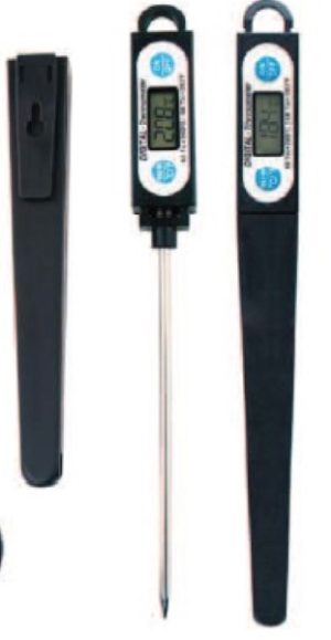 Digitale thermometer met sonde 120M -50°C TOT +200° L200XB20MM