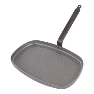 grillpan 38x26cm m/steel