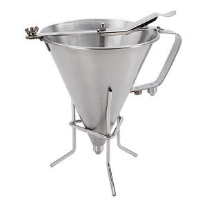 sugar pouring funnel stainless steel 1.9L.