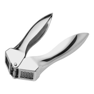 Garlic press chrome-plated