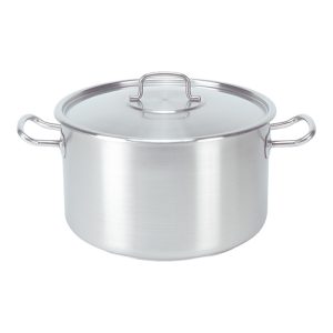 saucepan stainless steel 18/10 mid.hg 35cm 206-D 20.2L