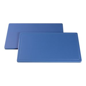 Cutting board GN1/1 53x32.5 ↨2cm Blue w/trench