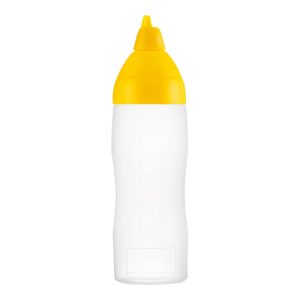 Squeeze bottle plastic 35cl Red