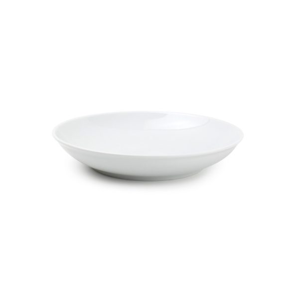 Couscous/Spaghetti assiette creuse 26cm porcelaine blanche