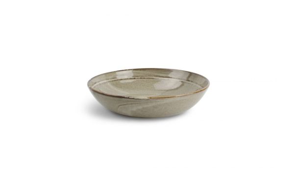 Ceres Grey plate deep Ø22 ↨6cm