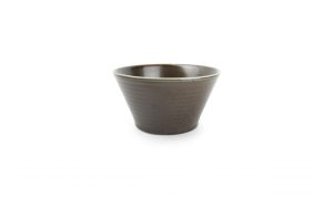 Lines black bowl Ø15 ↨8cm