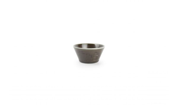 Lines black bowl Ø8 ↨4cm