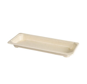 Plateau à sushi slim long 220x90 x22mm 225ml