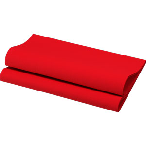 Servetten Dunisoft 40x40cm Rood