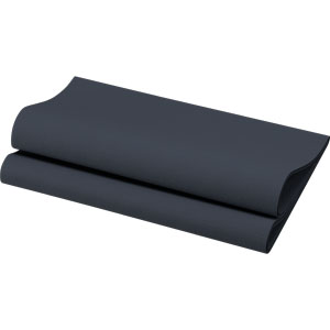 Serviettes de table Dunisoft 40x40 Noir