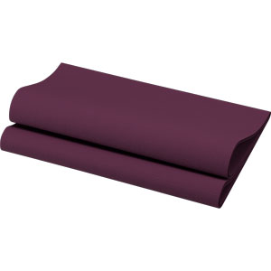 Servetten Dunisoft 40x40cm Plum