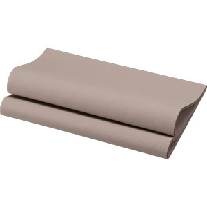 Servetten Dunisoft 40x40cm Greige