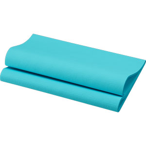 Servetten Dunisoft 40x40cm Mint blue