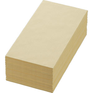 Servetten Dunisoft 40x40cm 1/8 Cream