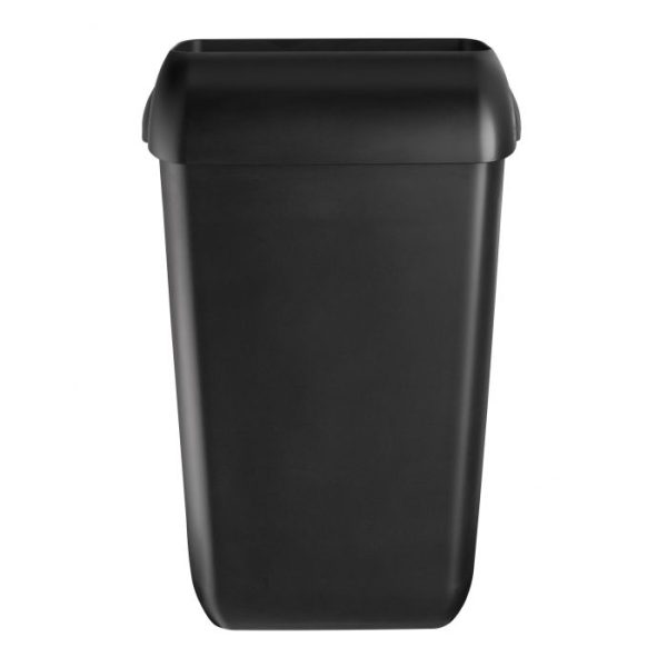 Waste bin Pearl black 43l