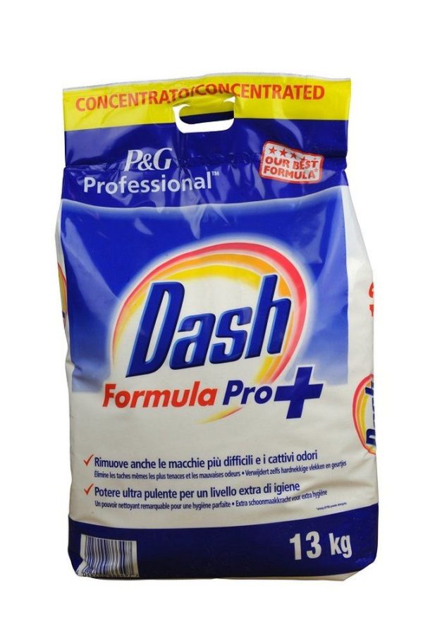 Washing powder/lessive and poudre "Dash" Prof. 13 Kg.