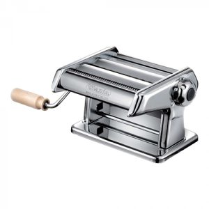 Pasta machine combi 2x4 chrome steel.