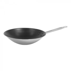 Wok pan stainless steel non-stick Ø36cm