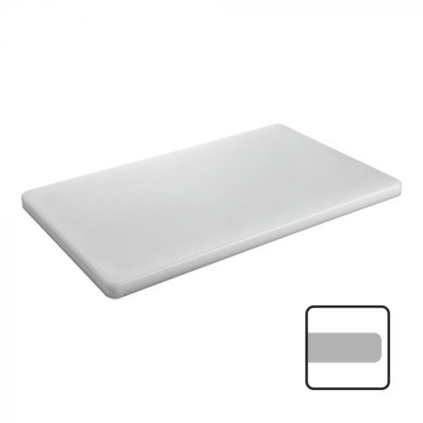 Cutting board GN1/1 53x32.5 ↨2 White