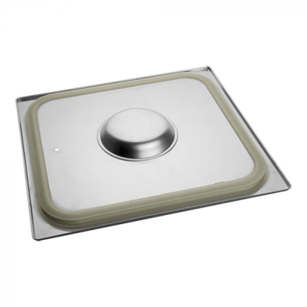 Gastronorm container stainless steel 2/3 lid silic.
Seal