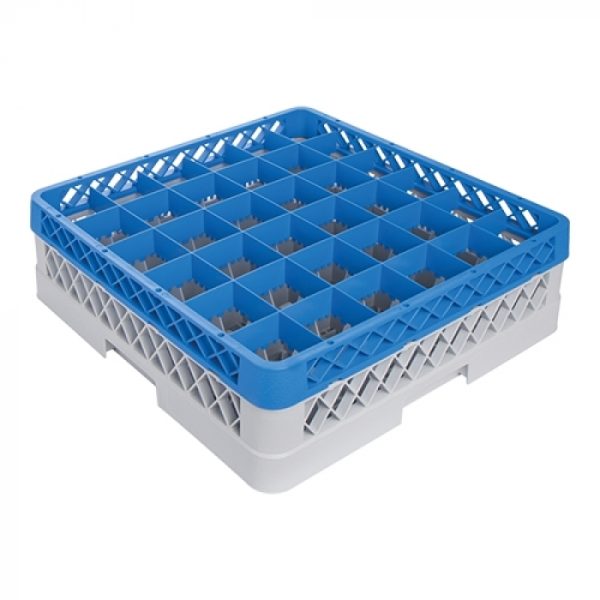 Foot glass basket 36 compartments +1 max Ø7.4 ↨12cm