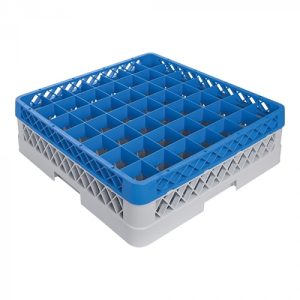 Foot glass basket 49 compartments +1 max Ø6.3 ↨12cm