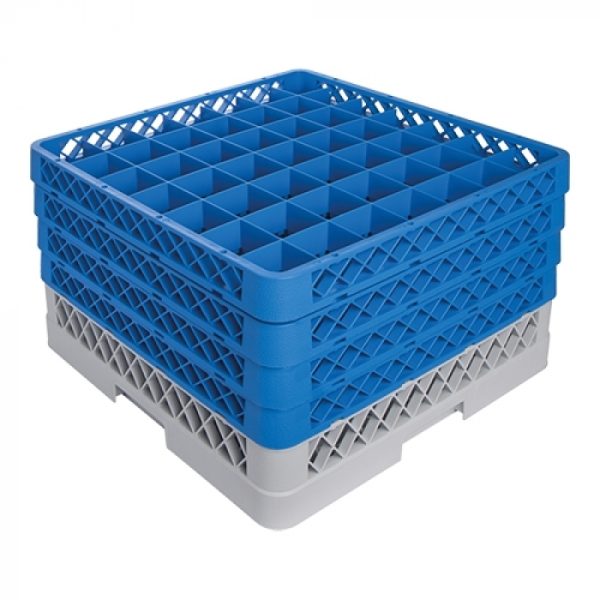 Foot glass basket 49 compartments +4 max Ø6.3 ↨24cm