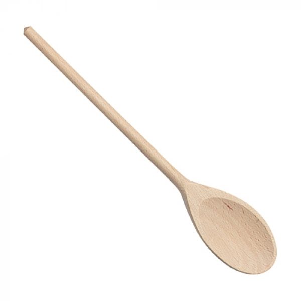 Spatule à mélanger en bois ovale 30cm