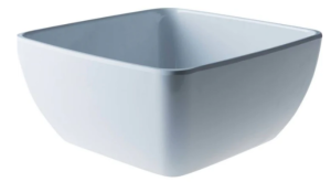 Melamine Truyts Bowl square 190 ↨90mm white