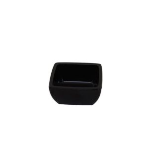 Melamine Truyts Sauce bowl square 89 ↨33mm black