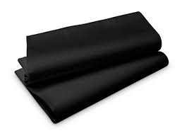 Nappes Evolin 127x127cm Noir