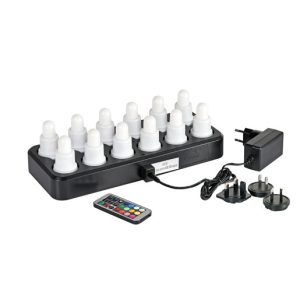 LED Charging station incl. 12 leds 70x40 white