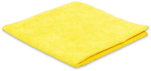 Microfibre cloth soft 40/40 yellow 305gr/m²