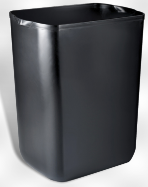 Waste Bin Floor/Wall 42L 268x415 ↨500mm Black