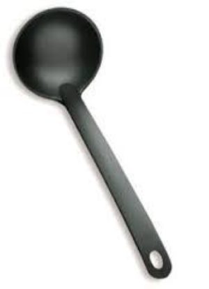 Black nylon Ladle ↨300mm 110cc 210°