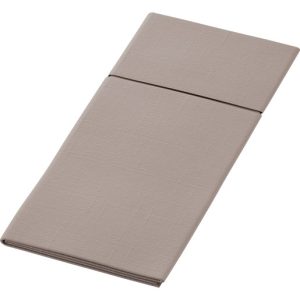 Duniletto Serviettes minces 40x33cm grège