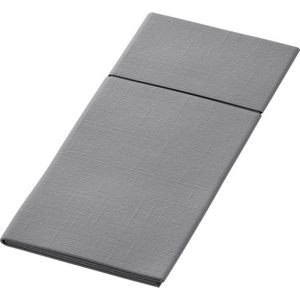 Duniletto Serviettes minces 40x33cm Gris granit